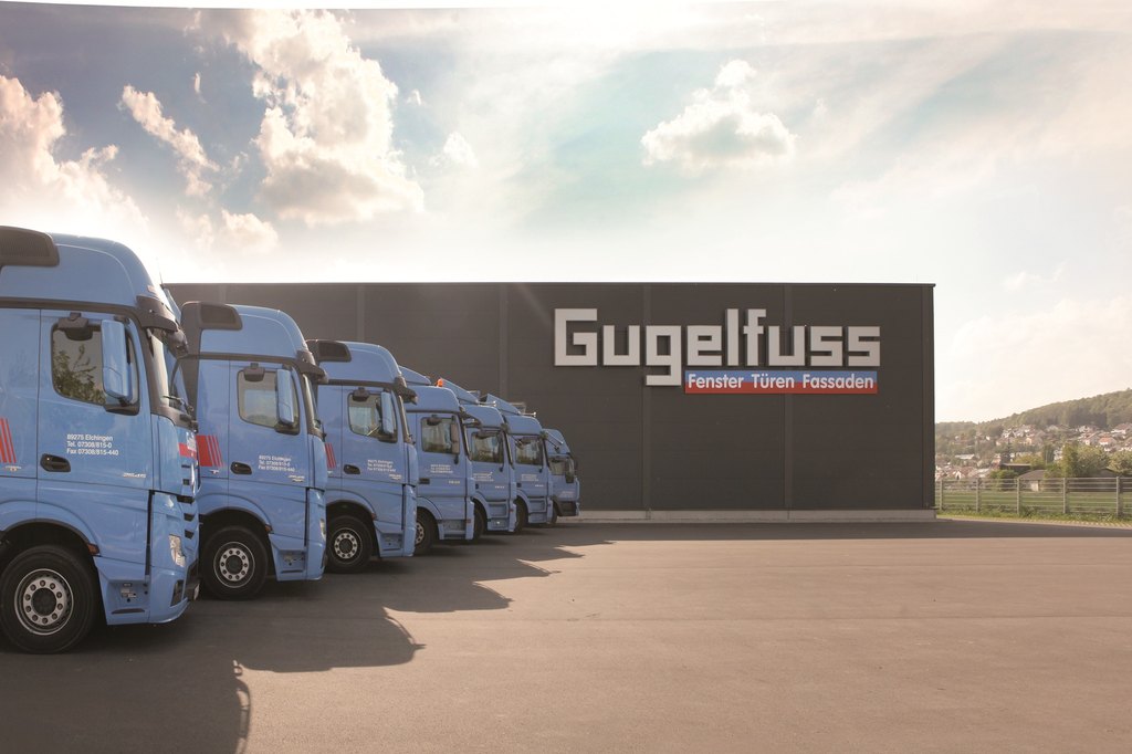 Fuhrpark unseres Partners Gugelfuss